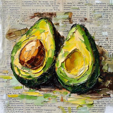 avocado art